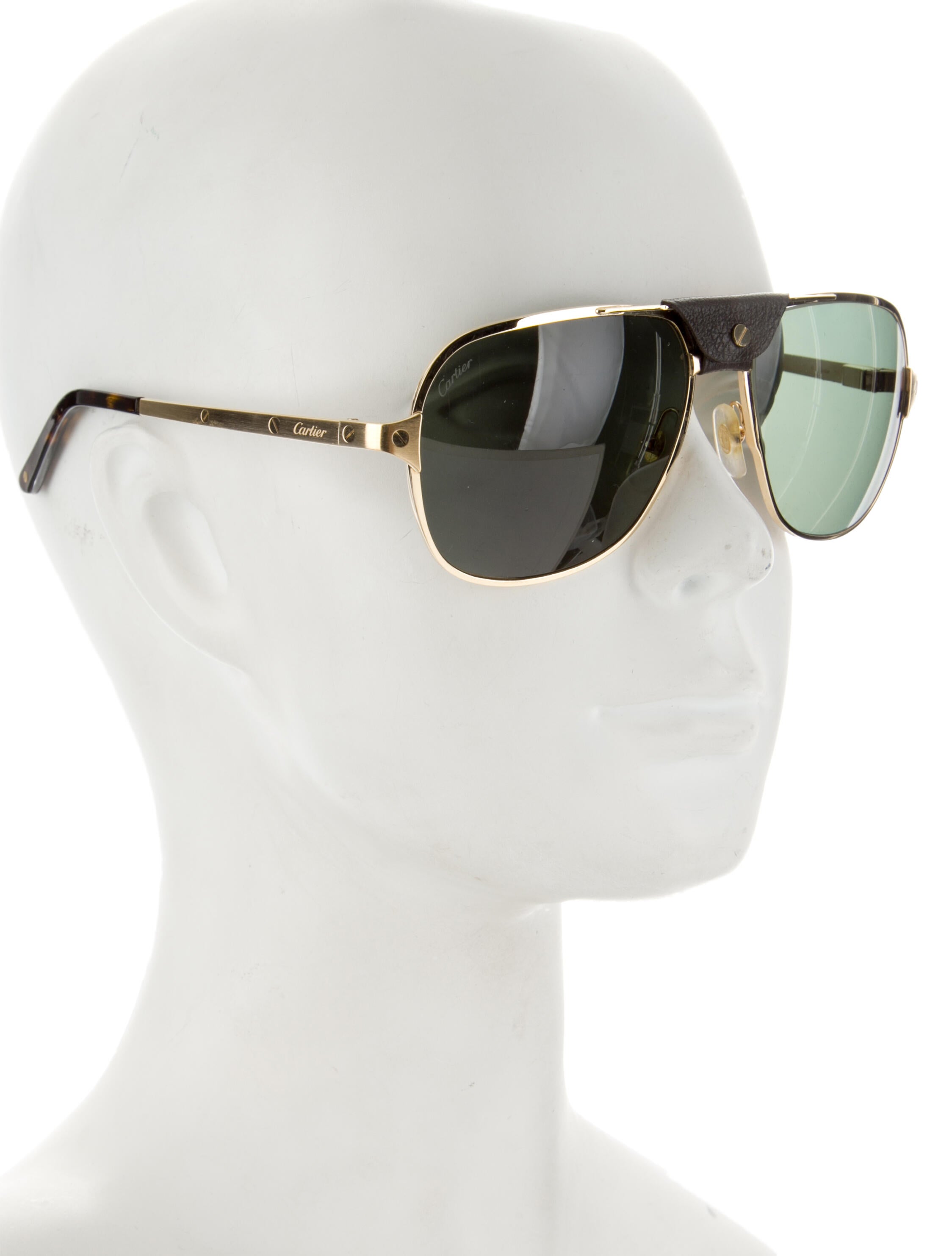 Cartier Cartier De Santos Aviator Sunglasses